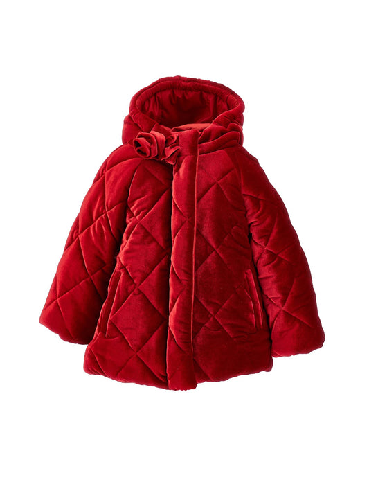 Quilted chenille duvet