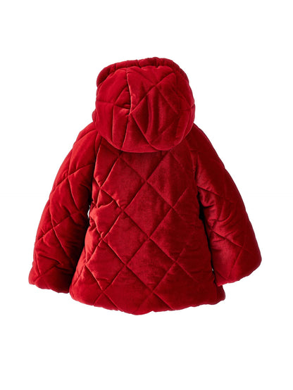 Quilted chenille duvet