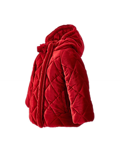 Quilted chenille duvet