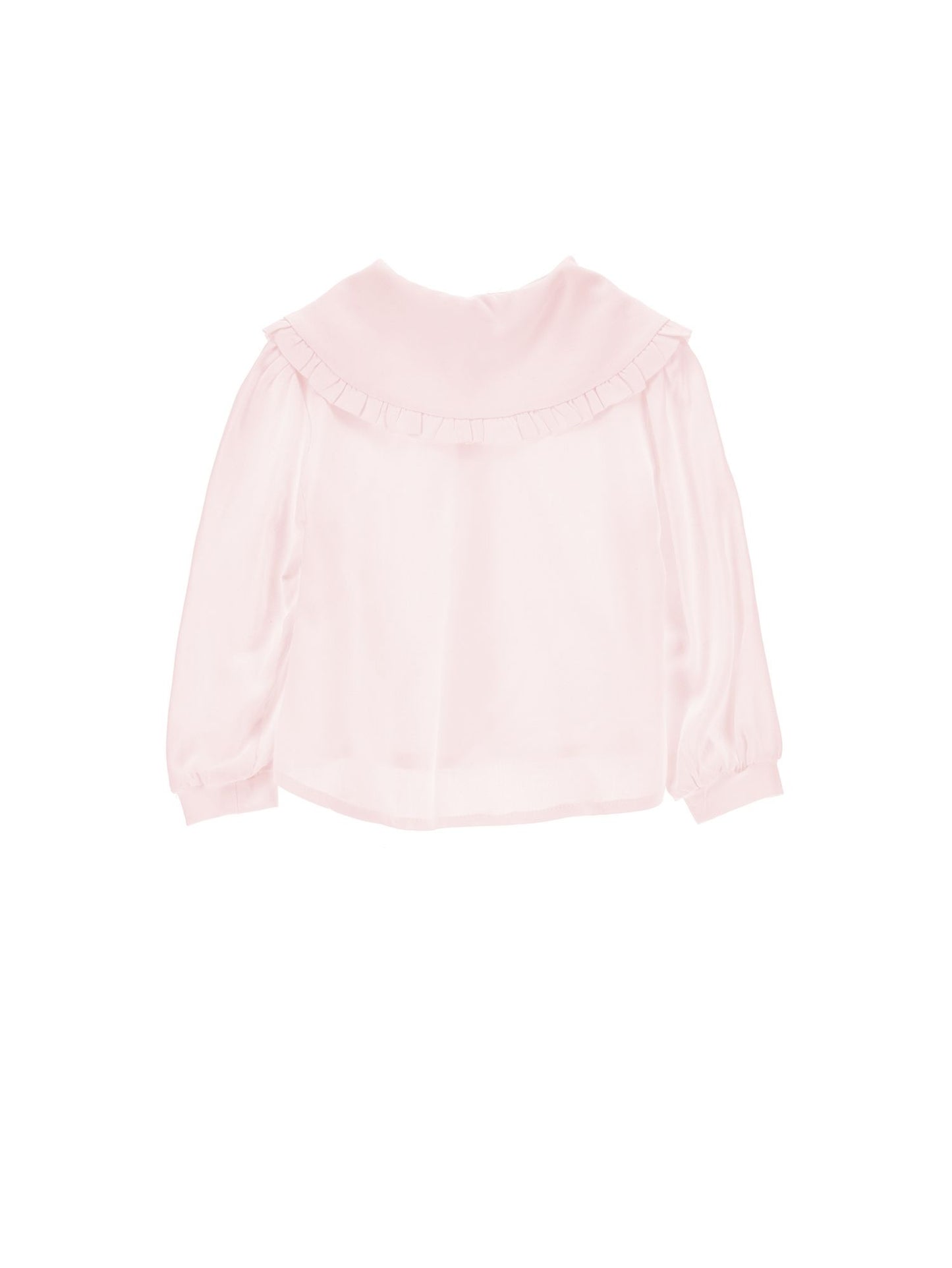 Embroidered twill shirt