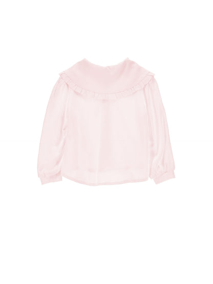 Embroidered twill shirt