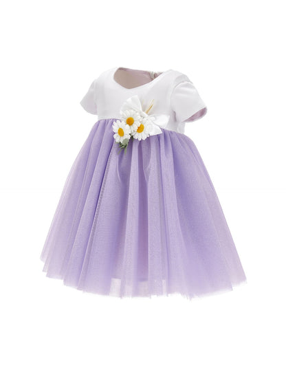 Kleid aus Glitzer-Tüll