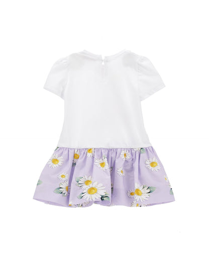 Rapunzel dress with flounce