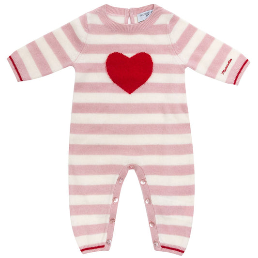 Striped romper