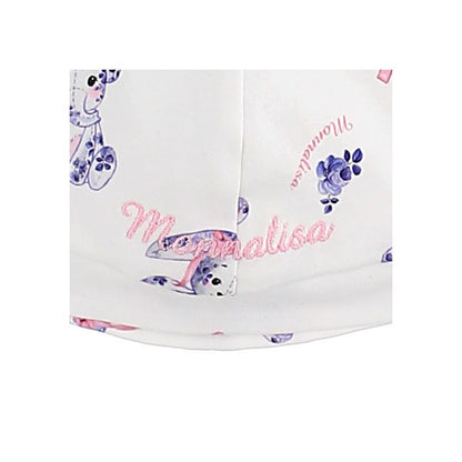 Animal print baby hat