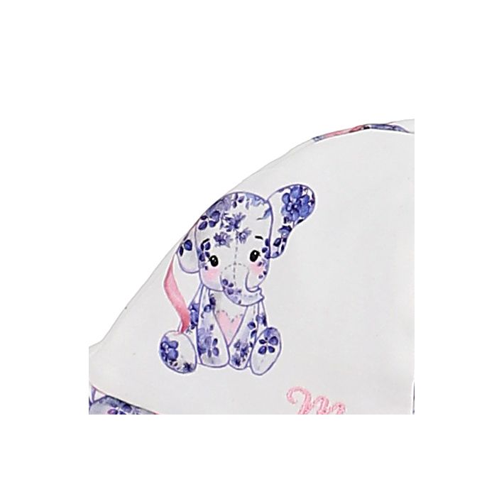 Animal print baby hat