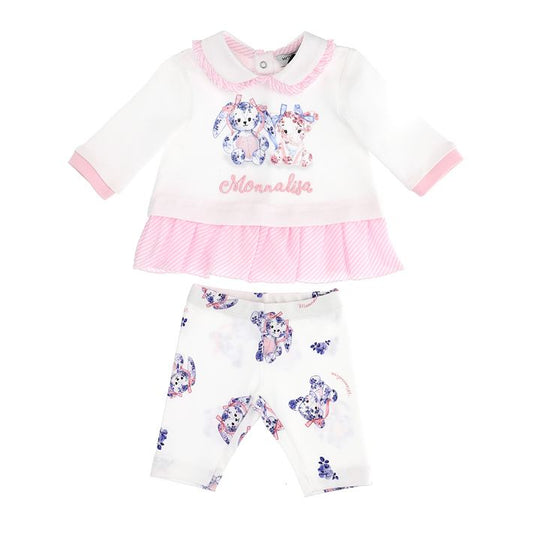 Animal print baby outfit