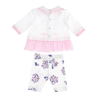 Animal print baby outfit