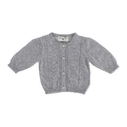 Cardigan traforato