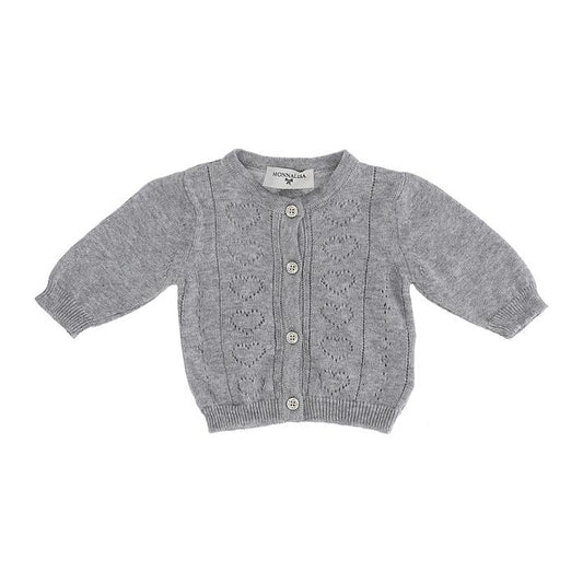 Cardigan traforato