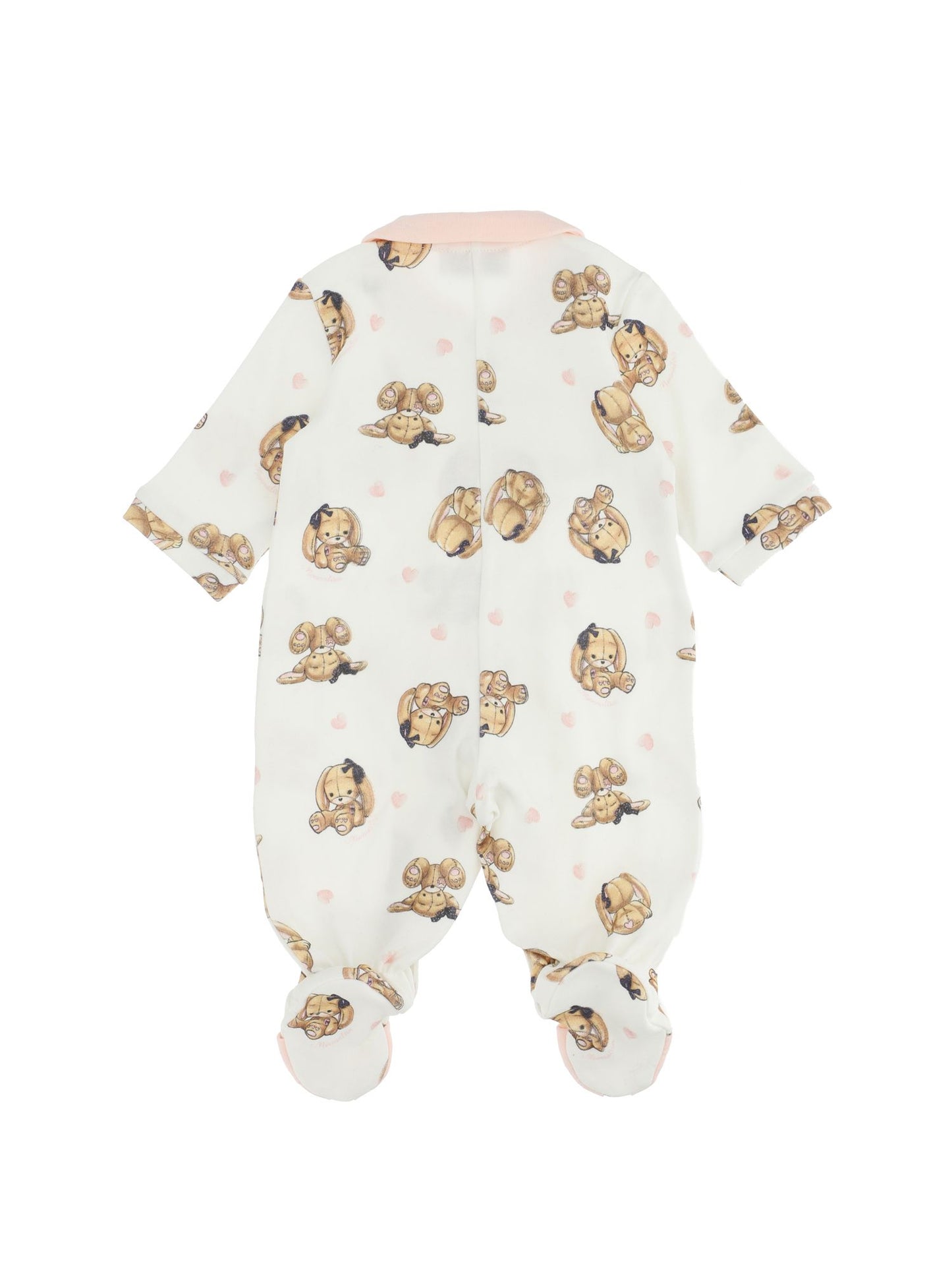 Allover interlock romper