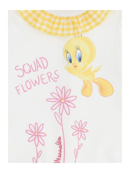 Tweety cotton romper