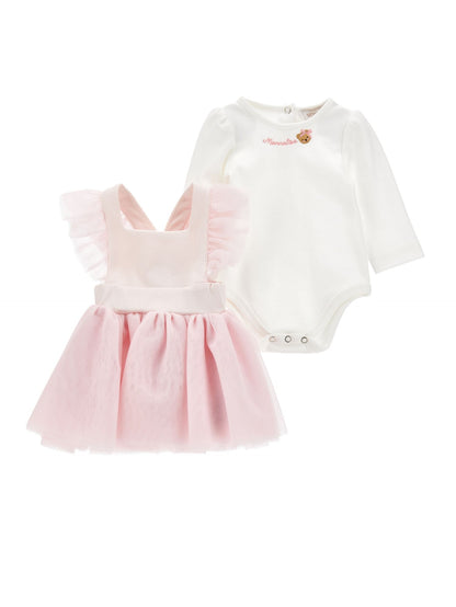 Complete dungarees with bodysuit