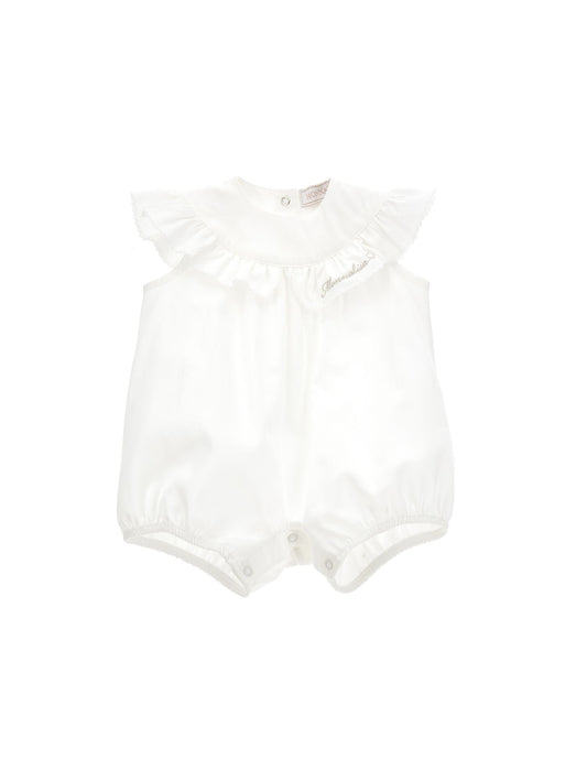 Pagliaccetto cotone con volants