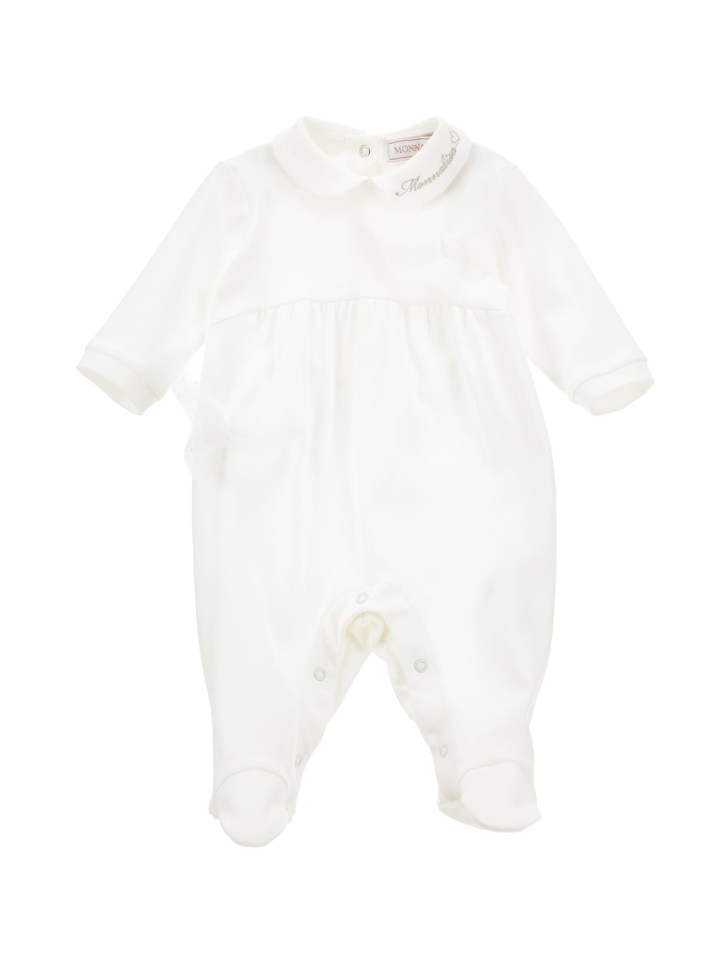 Playsuit with tulle details