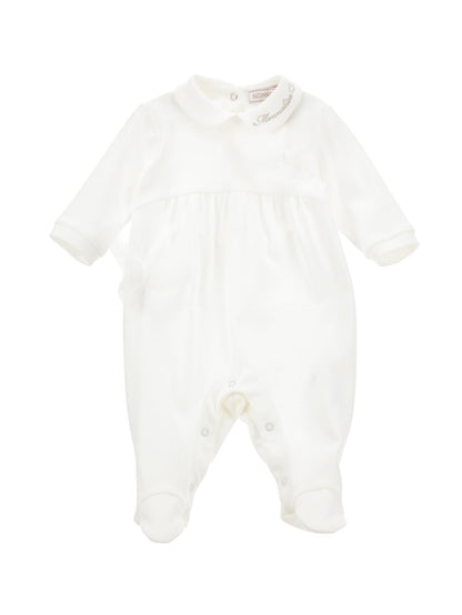 Playsuit with tulle details