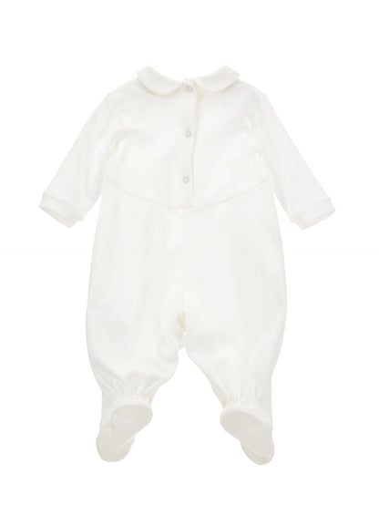 Playsuit with tulle details
