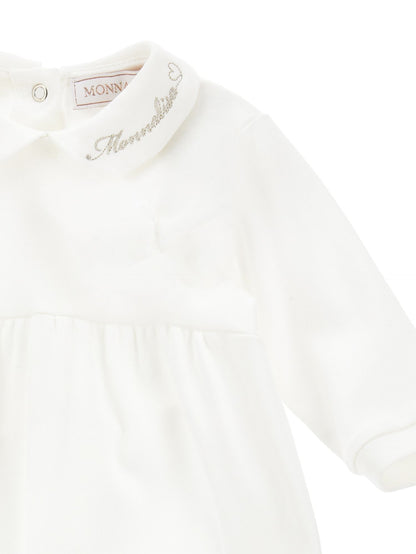 Playsuit with tulle details