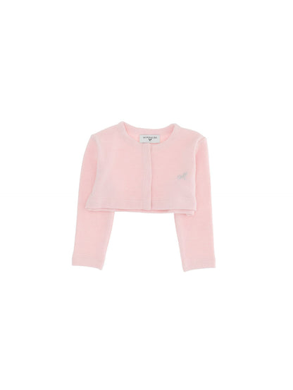 Cardigan aus Strass-Baumwolle