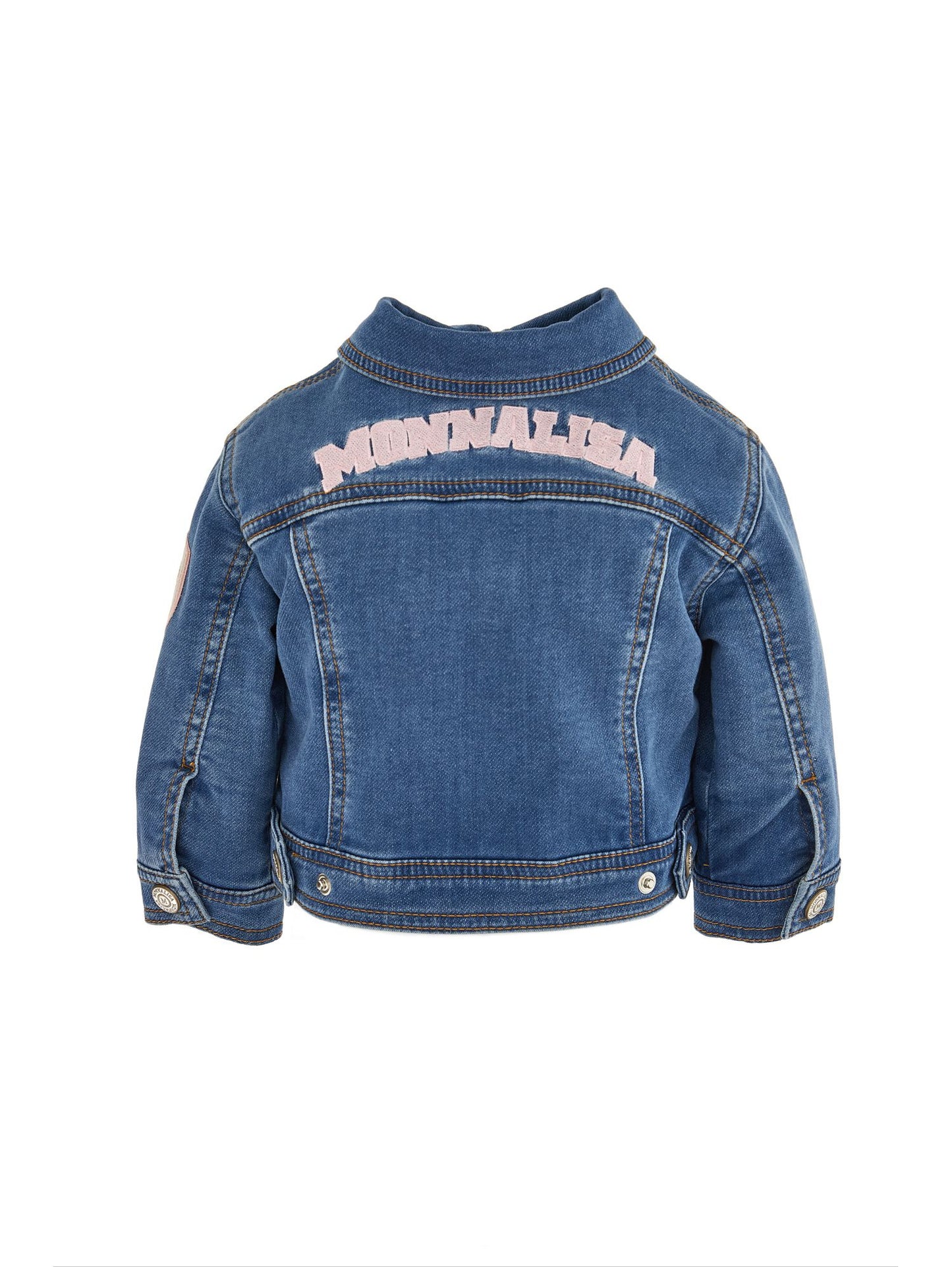 Giacchino denim felpa teddy