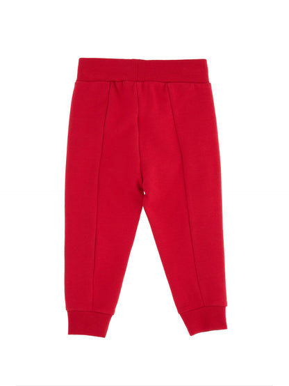Jogger sweatshirt with frills