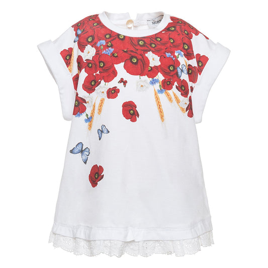 T-shirt stampa papaveri