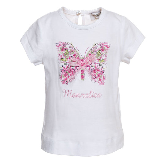 T-shirt imprimé papillon