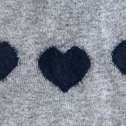 Berretto angora cuori