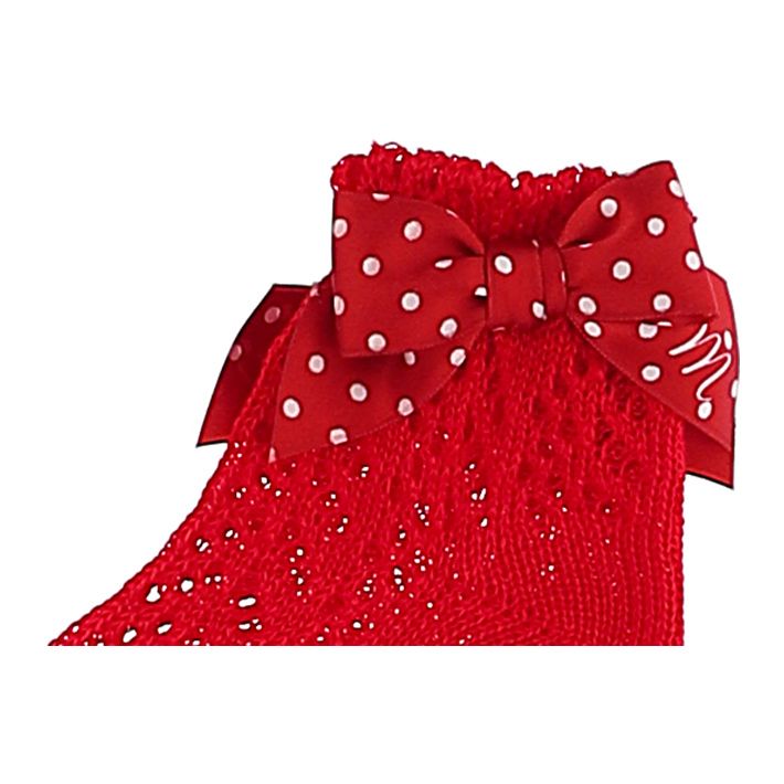Baby cotton socks, perforated