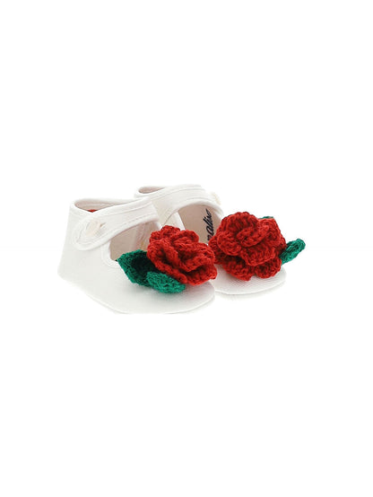 Pink tricot Milano stitch footmuff