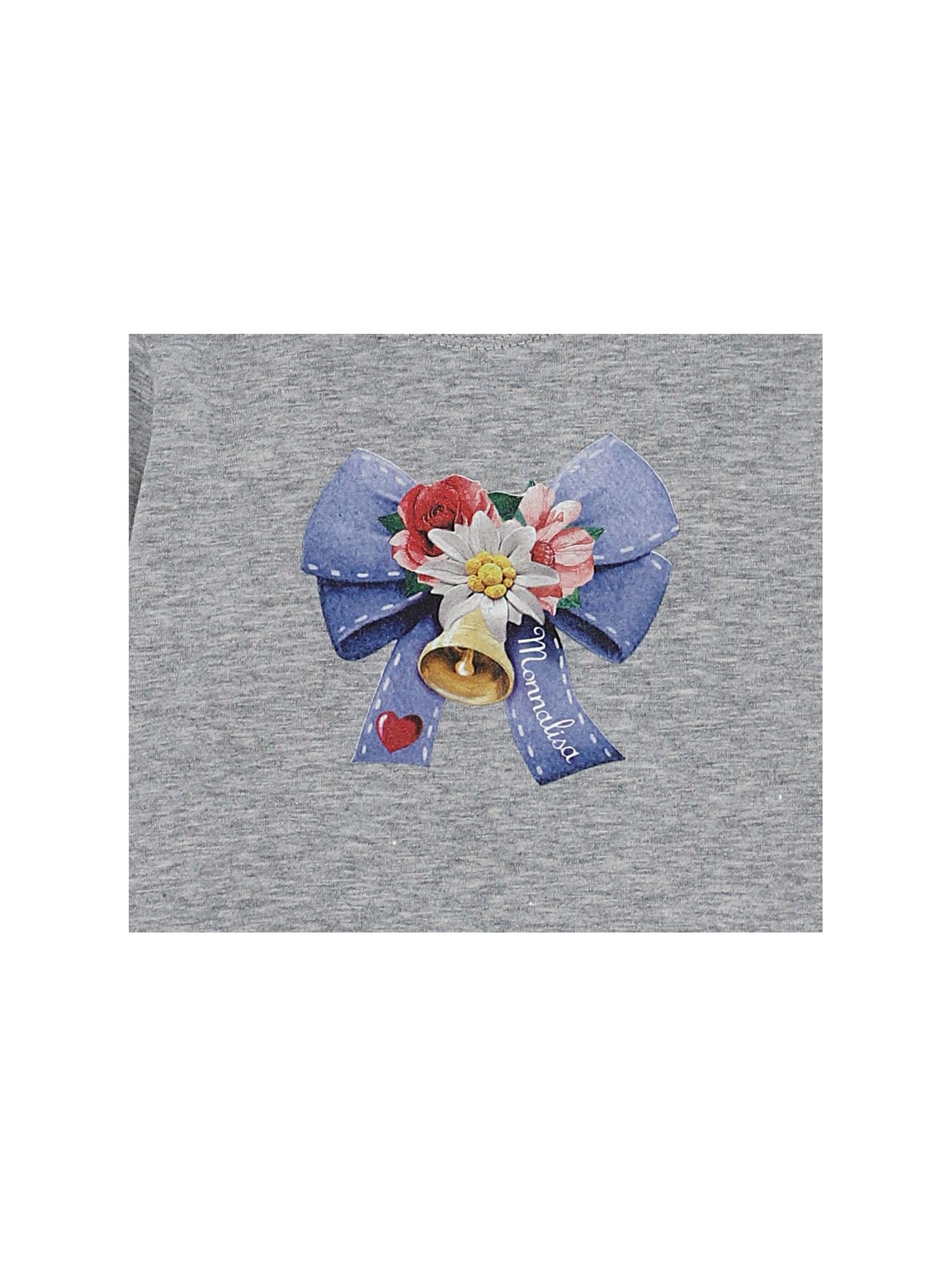 Jersey bow T-shirt