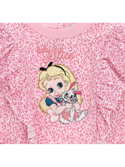 Spotted sweatshirt dress