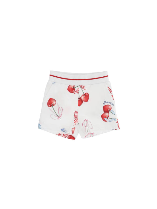 Cherry sweatshirt shorts