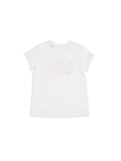Cherry print jersey t-shirt