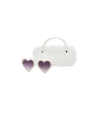 Heart-shaped sunglasses