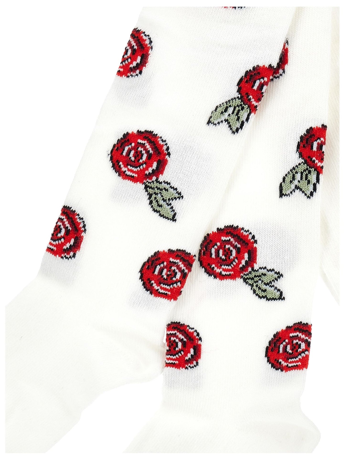 Collant caldo cotone rose