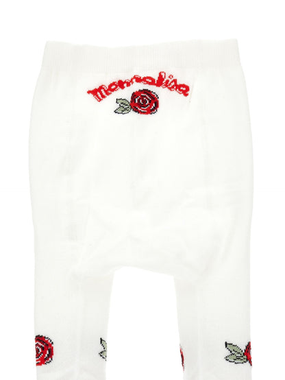 Collant caldo cotone rose