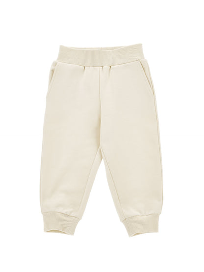 Fleece jogger with heart pocket