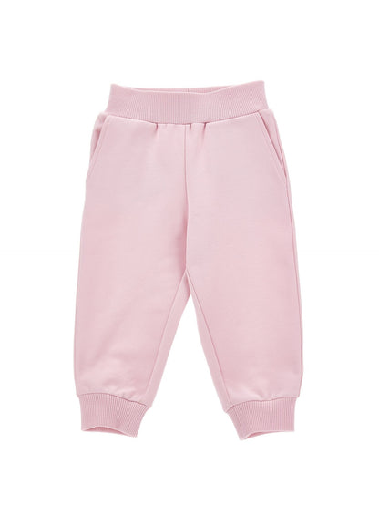 Fleece jogger with heart pocket