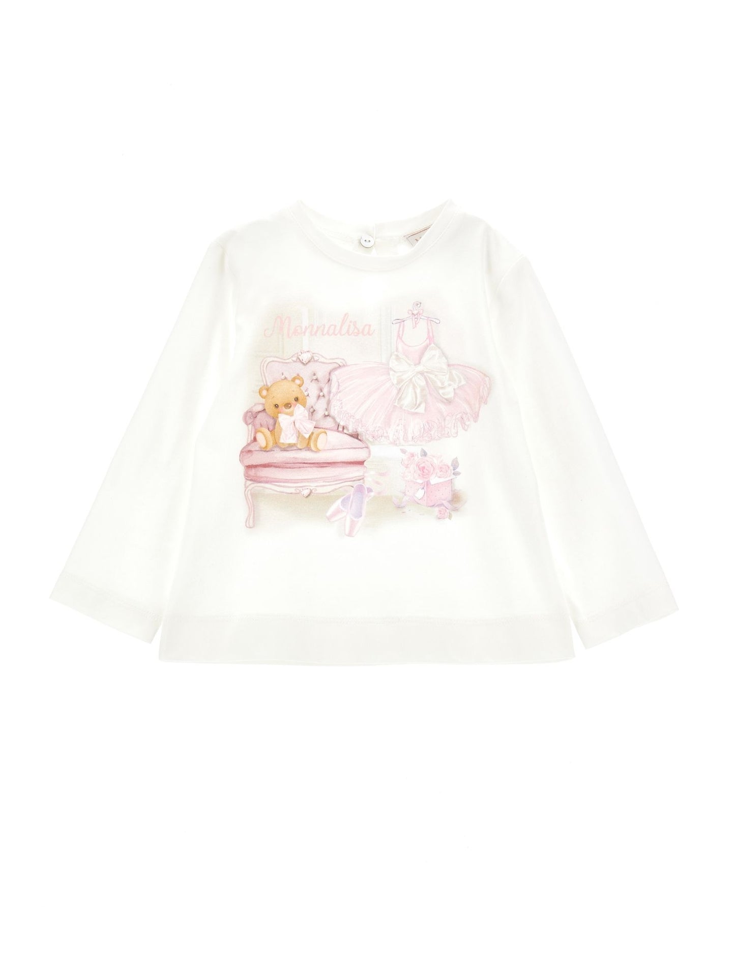 Ballet print cotton T-shirt