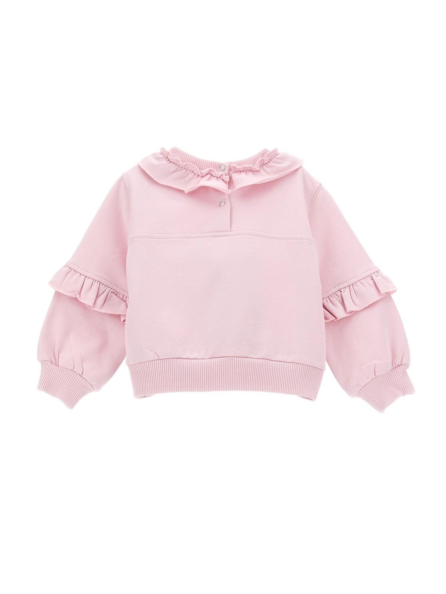 Felpa chiusa con teddy bear