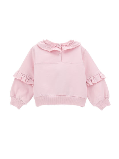 Felpa chiusa con teddy bear