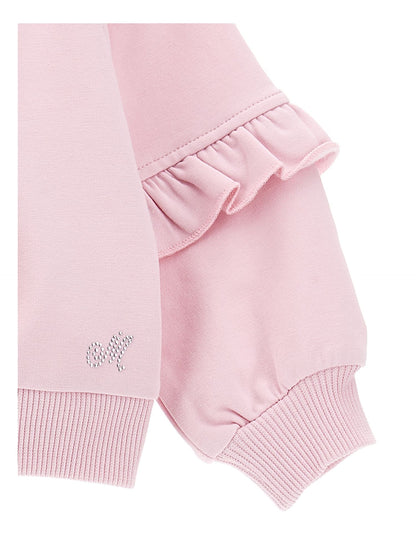 Felpa chiusa con teddy bear