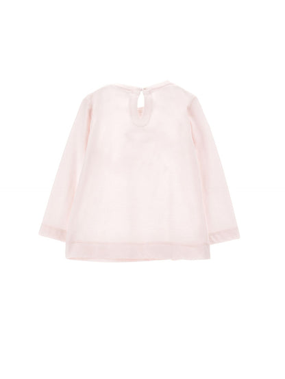 Jersey T-shirt with teddy bear print