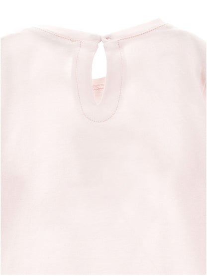 Jersey T-shirt with teddy bear print