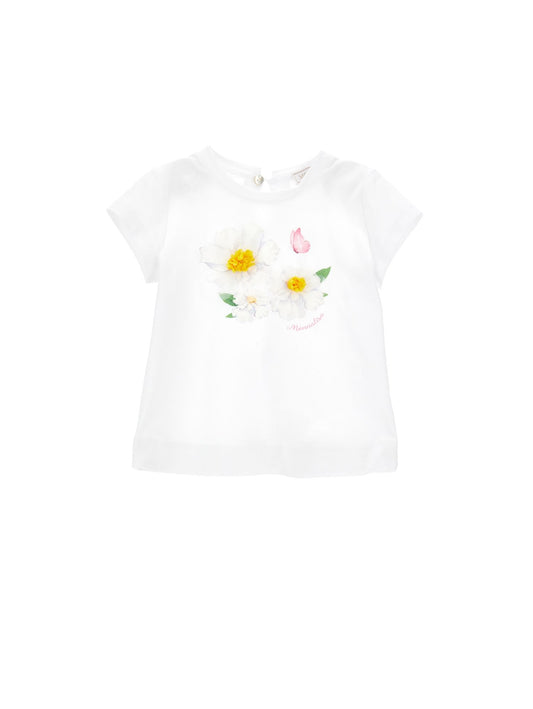 T-shirt stampa floreale