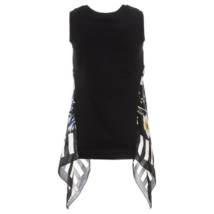 Cotton scarf vest