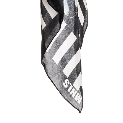 Cotton scarf vest