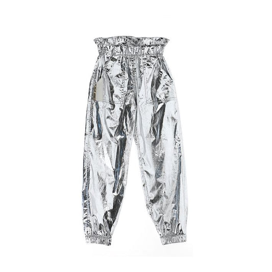 Laminated trousers