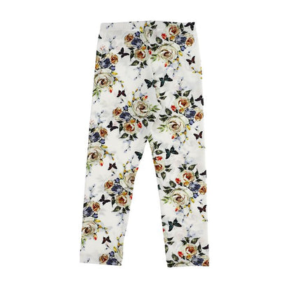 Patterned jersey leggings